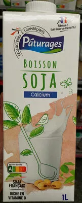 Boisson Soja Calcium Pâturages 1 litre, code 3250392548063