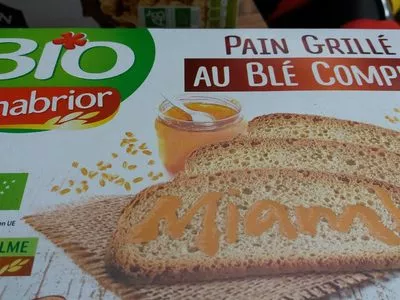 Pain grillé au blé complet Chabrior 250, code 3250392550301