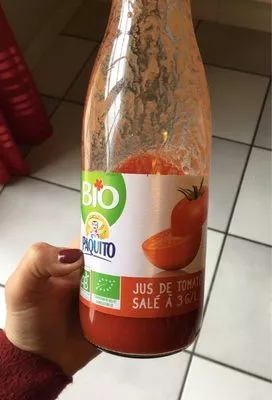 Jus de tomate salé à 3g/l Paquito 750 ml, code 3250392571221