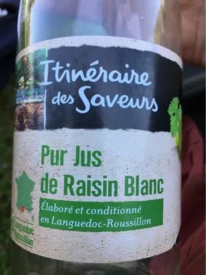 Pur jus de raisin Blanc Itinéraire des saveurs 75cl, code 3250392584726