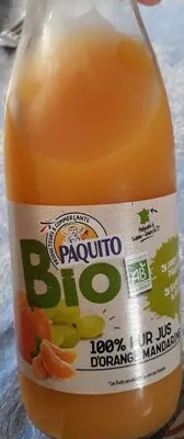 100 % pur jus d'orange mandarine Paquito 1 L, code 3250392595371