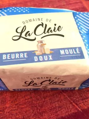 Beurre doux moule Domaine de la Claie , code 3250392611736