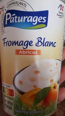 Fromage blanc abricot Pâturages , code 3250392612047