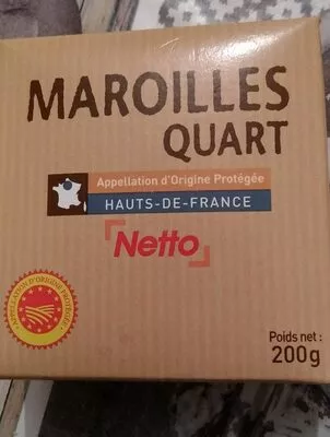 Maroilles quart Netto 200 g, code 3250392615512