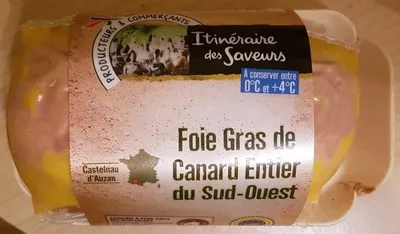 Foie gras de canard entier du sud-ouest Itinéraire des Saveurs , code 3250392701482