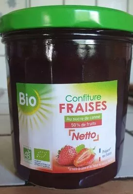 Confiture de fraise Netto , code 3250392739928