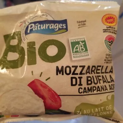 Mozzarella di Bufala Bio Intermarché Pâturages , code 3250392746674