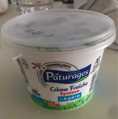 Crème Fraiche Epaisse Légère Paturages , code 3250392849443