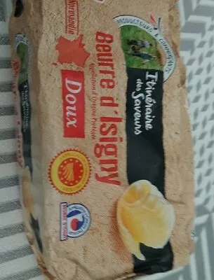 Beurre d'Isigny doux Itinéraire des saveurs 250 g, code 3250392858438