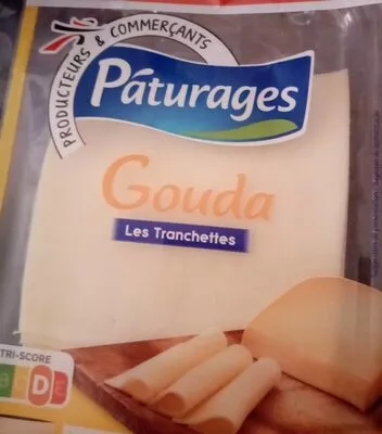 Gouda tranchette Paturages, Intermarché , code 3250392931247