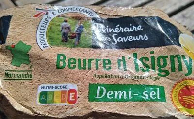 Beurre demi sel Itinéraire des Saveurs, Intermarché , code 3250392931278