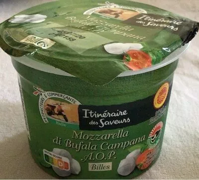 Mozzarella di bufala campana A.O.P  , code 3250392945695