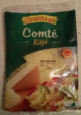 Comté Râpé Ermitage 140 g, code 3250550014089