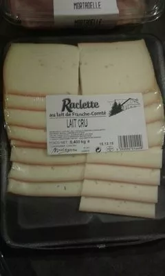 Raclette au Lait Cru de Franche-Comté Le Montagnon 400 g, code 3250550014409