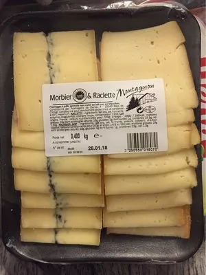 Morbier et Raclette Le Montagnon , code 3250550018070