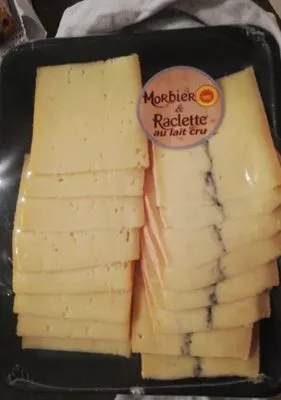 Morbier et raclette au lait cru  , code 3250550018384