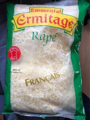 Emmental Râpé Gros Brins 45 % Ermitage , code 3250551370610