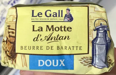 La Motte d'Antan Beurre de baratte Doux Le Gall 250 g, code 3252920011704