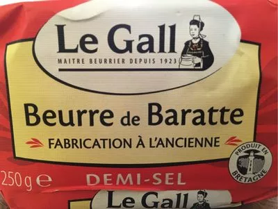 Beurre de Baratte Le Gall 150 g, code 3252920012350