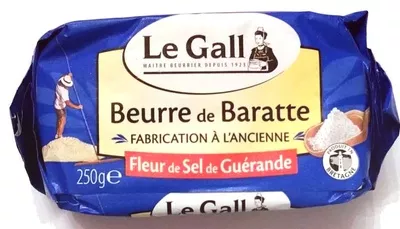 Beurre de Baratte Fleur de Sel de Guérande Le Gall 250 g e, code 3252920013494