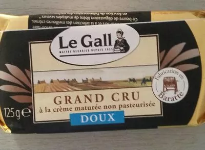 Beurre grand cru doux Le Gall 125 g, code 3252920015337