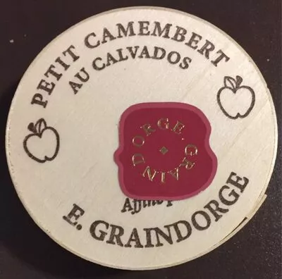 Petit camembert au Calvados E. Graindorge, Lactalis 150g, code 3252950003137