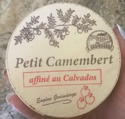 Petit camembert affiné au Calvados Graindorge, E. Graindorge 150g, code 3252950003687