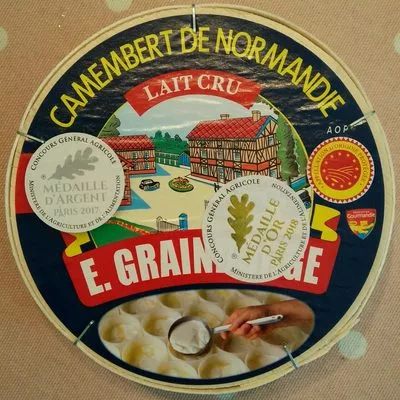 Camembert de Normandie AOP E. Graindorge 250 g, code 3252950004240