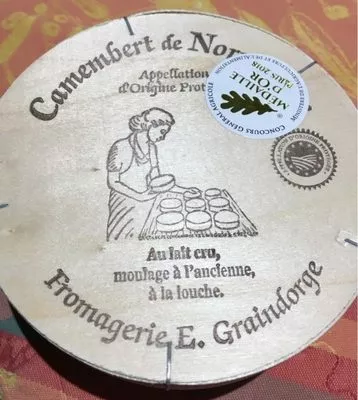 Camenbert de normandie E. Graindorge 250 g, code 3252950012320