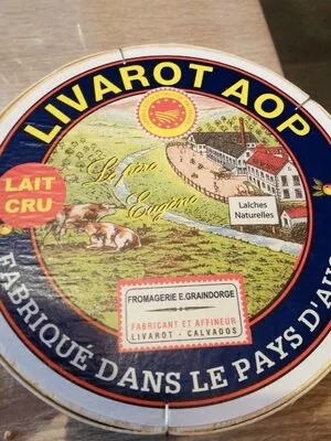 Livarot 45 % Aoc Laîches Naturelles Lait Cru GRAINDORGE , code 3252950031208