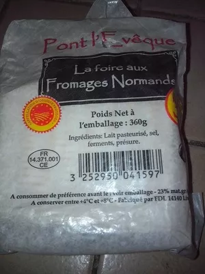 Pont-L'Evêque La foire aux fromages normands 360 g, code 3252950041597