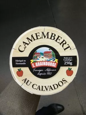 Camembert au calvados, 20%MG Graindorge, Lactalis 250 g, code 3252950047308