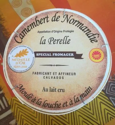 Camembert de Normandie AOP La Perelle , code 3252950319108