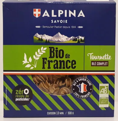 Tournettes Blé Complet Alpina 500 g, code 3252970009515