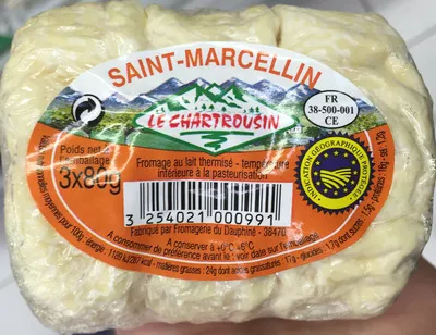 Saint-Marcellin Le Chartrousin 3 * 80 g, code 3254021000991