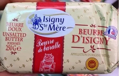 Mère Unsalted Butter Isigny Sainte Mère 250 g, code 3254550025083