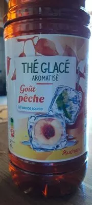 Thé glacé aromatisé goût pêche Auchan 2 l, code 3254560706651