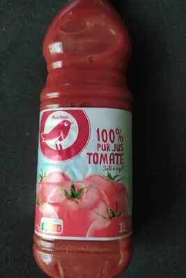 Jus de tomate Auchan, Auchan Production, Groupe Auchan 1 L e, code 3254560786455