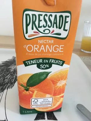 Nectar d'orange pressade , code 3254690066205