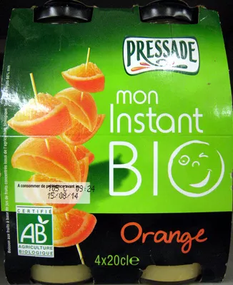 Mon instant Bio Orange Pressade 80 cl (4 x 20 cl), code 3254690489004