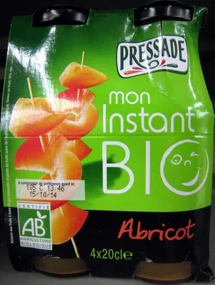 Mon instant Bio Abricot Pressade 80 cl (4 x 20 cl), code 3254690489301