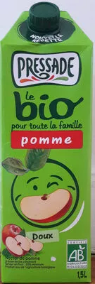 Nectar de pommes Bio Pressade 1,5 l, code 3254691586115