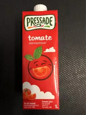 Jus de tomate Pressade , code 3254691587150