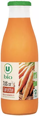 Jus de carottes U Bio,  U 75 cl, code 3256220024068