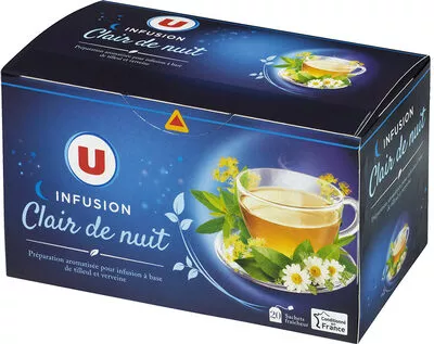 Infusion Clair de nuit U 20 sachets, boîte de 32 g, code 3256220059244