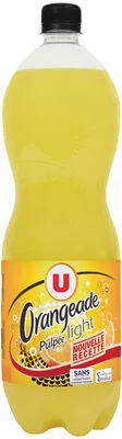 Orangeade pulpée zéro U 1 l, code 3256220113588