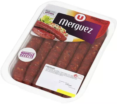 Merguez U 6 pièces, 330 g, code 3256220171540