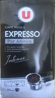 Café moulu Expresso pur arabica U 250 g, code 3256220310659