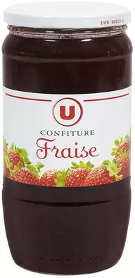 Confiture Fraise 45% de Fruits U 1 kg, code 3256220362344