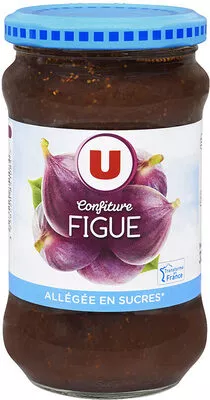 Confiture figue allégée U 335 g, code 3256220851084